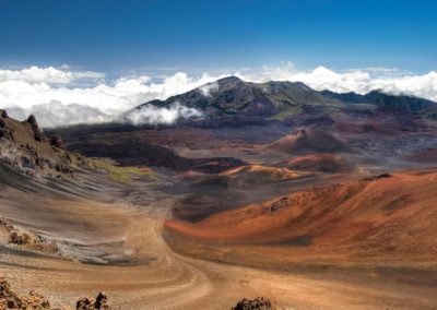 haleakala crater's incredible colors
