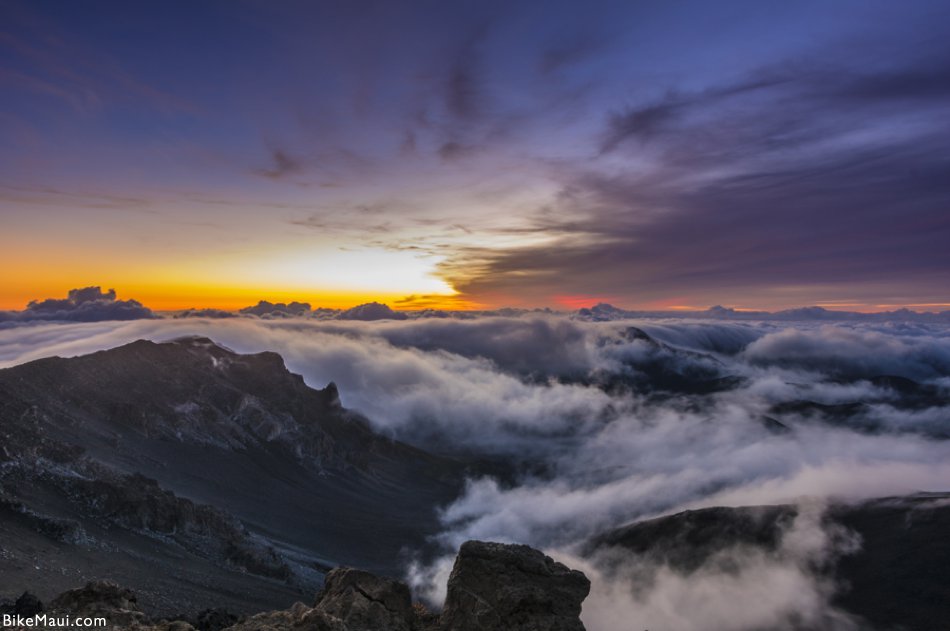 sunrise in Maui, Hawaii