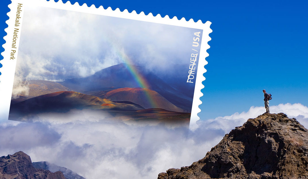 haleakala stamp