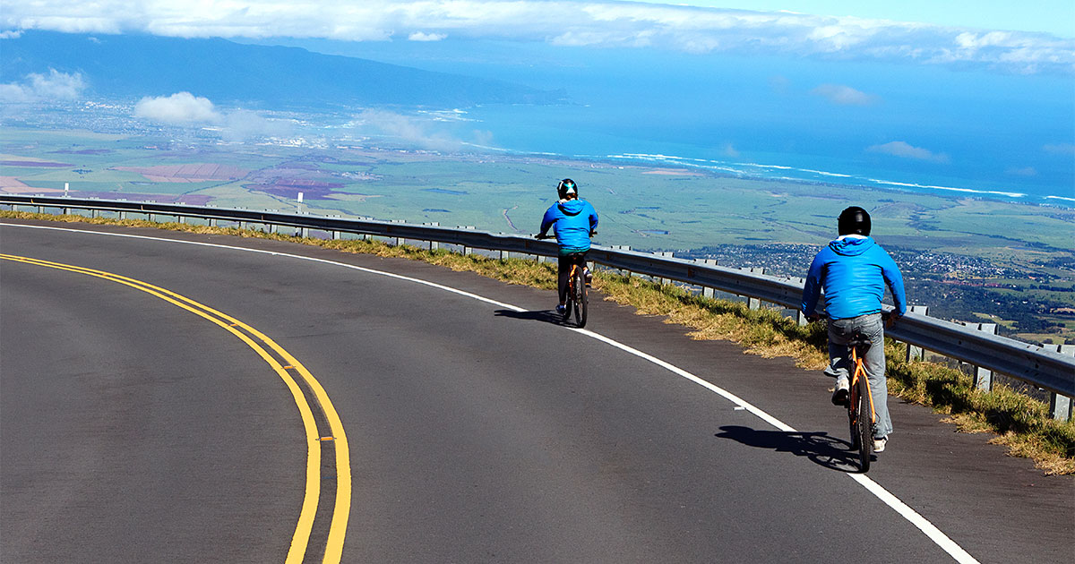 Bike Maui Rentals Ride Down